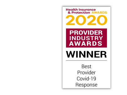 Best Provider Covid-19 Response, Health Insurance & Protection Award 2020